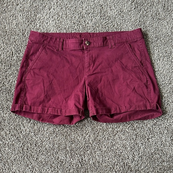 Magenta Cherry Red Khakis size 18 plus juniors - Picture 2 of 7